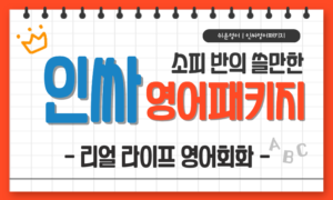 소피 반의 쓸만한 인싸영어 패키지: 리얼 라이프 영어회화[1개월]